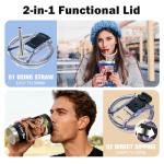 Custom Photo Insulated Coffee Tumbler - 20oz