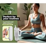 White 40 oz Leak Proof Stainless Steel Tumbler