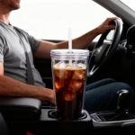 24oz Double Wall Insulated Tumbler with Lid & Straw