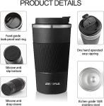 17oz Insulated Stainless Steel Travel Mug - Blue