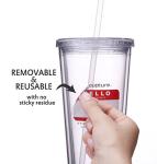 Cupture Insulated Tumbler Cups with Lids, 24 oz