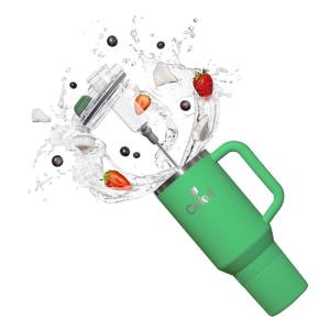 Cirkul 40oz Eucalyptus Insulated Tumbler with Handle