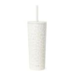 Insulated 24oz Tumbler with Lid and Straw