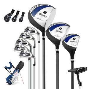 GYMAX Men’s Complete 12/14 Piece Golf Club Set
