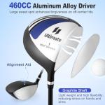 Tangkula Complete Men's Golf Club Set - 9/12 Pieces