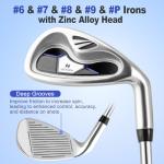 Tangkula Complete Men's Golf Club Set - 9/12 Pieces