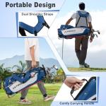 Tangkula Complete Men's Golf Club Set - 9/12 Pieces