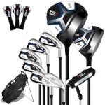 PGM Men's 12-Piece Golf Club Set for Beginners