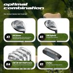 1GoTo-G 9-Piece Left-Handed Golf Club Set