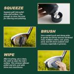 3-in-1 Golf Club Cleaning Kit with Polish