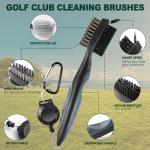 3-in-1 Golf Club Cleaning Kit with Polish