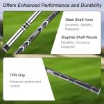 LOHOM Men's 11-Piece Right-Handed Golf Club Set