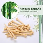 Bamboo Golf Tees 100 Pack - Eco-Friendly Design