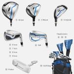 Men’s 13-Piece Golf Club Set with Bag