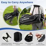Left-Handed 10-Piece Golf Club Set for Men