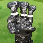 Skull Skeleton Golf Club Head Cover Set