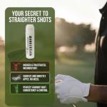 HoneyGolf HoneyStick Anti Slice Gel for Golf Clubs - Anti-Hook Spin Reducer for Driver, Woods, Hybrids, Irons - Golf Accessories for Men - Golfers Must Haves & Essentials - 1 Pack