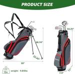 Complete 8-Piece Golf Club Set for Men