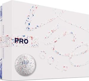 Vice Pro Drip Golf Balls - Red/Blue Design