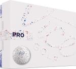 Vice Pro Drip Golf Balls - Red/Blue Design