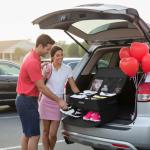 YOREPEK Golf Trunk Organizer with Ventilated Compartment