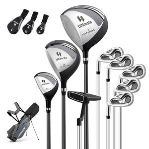 Tangkula Men's Complete 12-Piece Golf Club Set