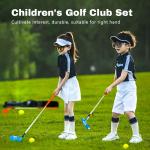 Kids Golf Clubs Set with Bag and Soft Balls