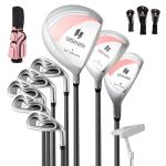 Women's 9-Piece Complete Golf Club Set - Pink