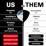 Petite Women's Complete Golf Club Set - Purple