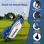 Tangkula Complete Men's Golf Club Set - 9/12 Pieces