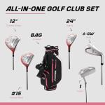 Precision Golf Club Set for Women - 15 Pieces