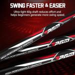 PGM Men's 12-Piece Golf Club Set with Bag