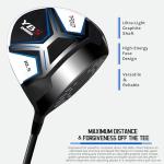 PGM Men's 11-Piece Golf Club Set for Beginners