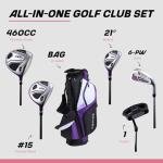 Aspire XD1 Women's Golf Clubs Full Set - Purple