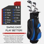 PGF Men's 11-Piece Golf Club Set - Right Hand