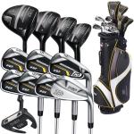PGF Golf Gold TP Men's 17-Piece Club Set