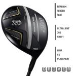 PGF Golf Gold TP Men's 17-Piece Club Set