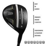 PGF Golf Gold TP Men's 17-Piece Club Set