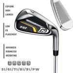 PGF Golf Gold TP Men's 17-Piece Club Set