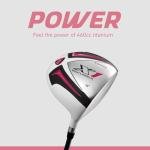 Aspire X1 Women's Lightweight Golf Club Set - Pink