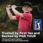 PGA TOUR 3-Piece Left-Handed Junior Golf Set