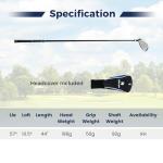 Tangkula 460CC Men's Golf Driver for Beginners