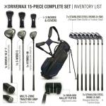 XDriveMax 15-Piece Men's Golf Club Set - Right