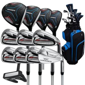 PGF Men's 17-Piece Complete Golf Club Set