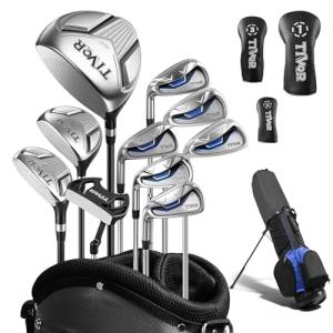 Complete 14-Piece Men's Right-Handed Golf Club Set