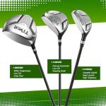 Complete 14-Piece Men's Right-Handed Golf Club Set