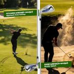 Complete 14-Piece Men's Right-Handed Golf Club Set