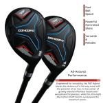 PGF Men's 17-Piece Complete Golf Club Set