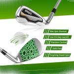Left-Handed 7-Piece Men's Golf Club Set