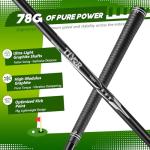 Left-Handed 7-Piece Men's Golf Club Set